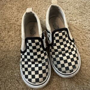 Vans Kids Checkered Shoes